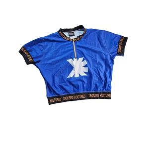 XROSSED KULTURED 3X WORKOUT ACTIVE TANK top CROP NEVER GIVE UP